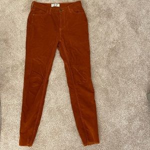 Free people corduroy pants